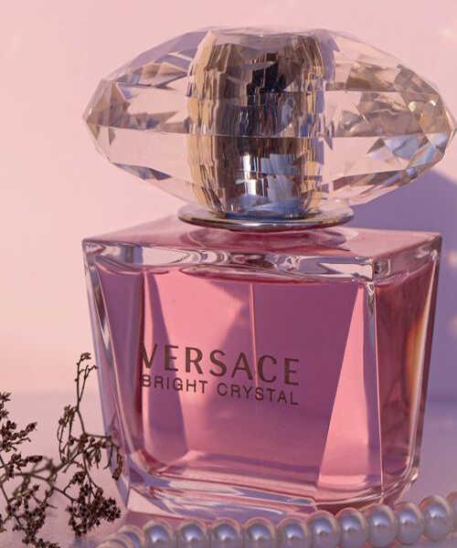 Versace Bright Crystal 3.0 oz & 1.7 oz Eau de Toilette Spray for Women - Versace 3.0 oz Eau de Toilette Spray