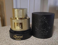 Lattafa Perfumes Qaa'ed for Unisex Eau de Parfum Spray, 3.4 Ounce