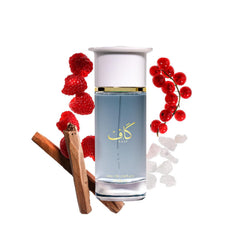 Ahmed Al Maghribi Kaaf Eau De Parfum 100 ML - Unisex Fragrance with Notes of Rose, Saffron, Amber & Musk - Super Rich & Iconic| Long lasting summer fragrance