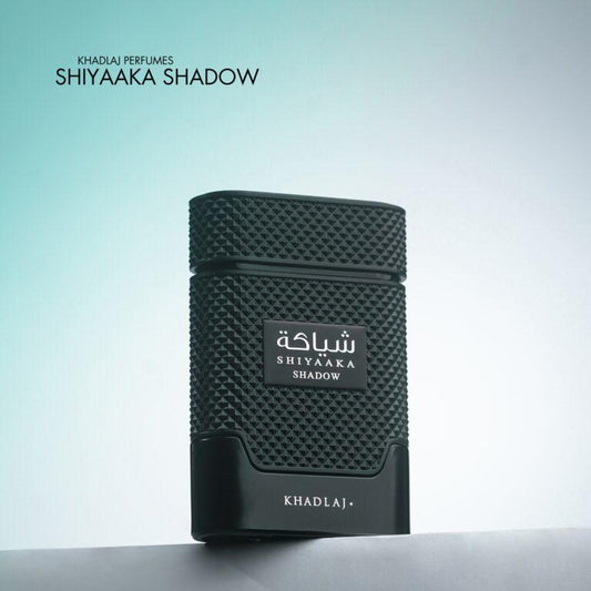 Shiyaaka Shadow Special Edition by Khadlaj for Men – EDP 100ml (3.4 oz), Pink Pepper , Cedarwood & Musk