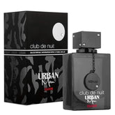 Armaf Club De Nuit Urban Man Elixir for Men Eau de Parfum Spray, 3.6 Ounce | Long Lasting | notes of Bergamot, Pink Pepper, Jasmine, Lavender, Amber