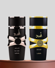 Lattafa Asad & Asad Elixir Eau De Parfum 100ml – Luxury Arabian Long Lasting Fragrance for Men