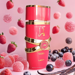 Lattafa Yara Candy for Women Eau de Parfum Spray 3.4 Ounce / 100 ml Long Lasting Fragrance Scent