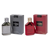 Dumont Paris Nitro Elixir & Nitro Red Intensely Extrait De Parfum for Men | 3.4 oz / 100 ml | Original Fragrance | Long Lasting Perfume | Best Gift