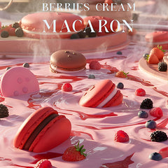 Arabiyat Sugar Berries Cream Macaron Eau De Parfum 3.4FL.OZ for Women Fruity Sweet & Lively Scent