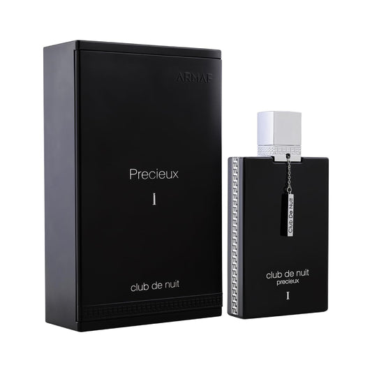 Armaf Club De Nuit Precieux 1 Extrait de Parfum 55ml - Lemon, Pineapple, Jasmine, Woody Notes, White Musk, Vanilla - Long Lasting - Best Gift