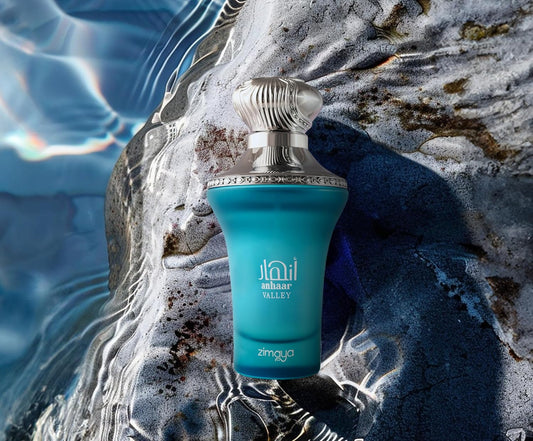 Zimaya Anhaar Valley Unisex Eau De Parfum 100ml 3.4 oz Radiant Floral Fruity Blend with Apple Melon Peach Rose Musk Ambergris