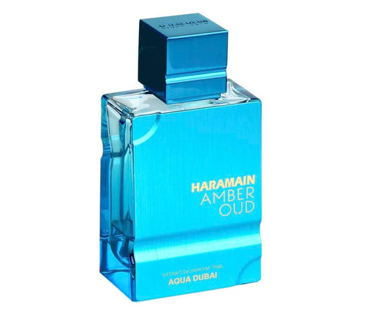 Al Haramain Amber Oud Aqua Dubai Edition - Arabian Perfume for Women and Men - Fresh and Fruity Arabic Perfume - EDP Spray 75ML