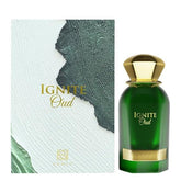 Ignite Oud Eau De Parfum 60ML – Men's Long-Lasting Luxury Fragrance with Rich Notes of Oud, Musk, Amber & Sandalwood