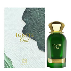 Ignite Oud Eau De Parfum 60ML – Men's Long-Lasting Luxury Fragrance with Rich Notes of Oud, Musk, Amber & Sandalwood