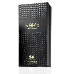 Rome Pour Homme Eau De Parfum Spray 100ml (3.4 oz) by Bharara Mast Perfume with Ginger Sage & Woody Notes