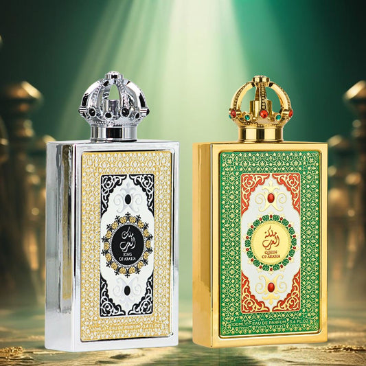 Lattafa Pride King & Queen of Arabia Eau De Parfum For Him & Her (Combo)