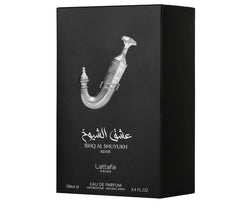 Lattafa Perfumes Ishq Al Shuyukh Silver for Unisex Eau de Parfum Spray, 3.4 Ounce