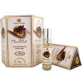 Al-Rehab Pack of 6 Choco Musk Roll-on Perfume Oil for Men and Women - 6ml (0.2oz) Unisex Fragrance Bundle