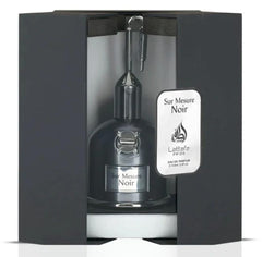 Lattafa Pride Sur Mesure Noir Eau de Parfum for Men - 100ml (3.4 oz) | Dark, Spicy & Woody Cologne | Intense, Long-Lasting Masculine Scent