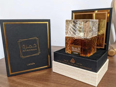 Lattafa Perfumes Khamrah for Unisex Eau de Parfum Spray, 3.4 Ounce