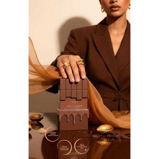 Arabiyat Sugar Chocolate Ganache EDP Spray 3.4 oz Unisex Fragrance with Mandarin Banana & Coconut Milk Notes