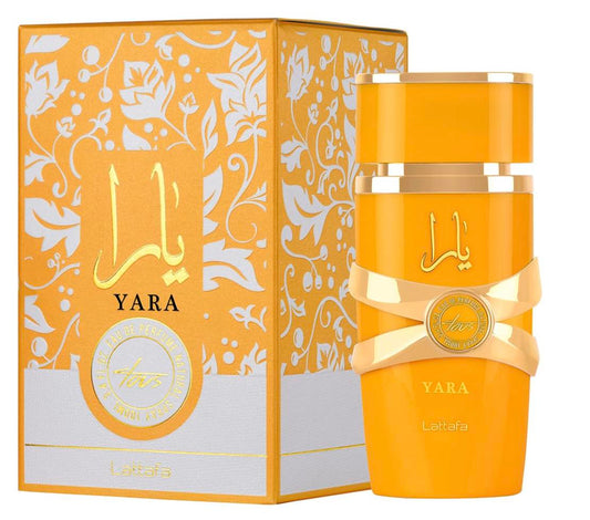Lattafa Perfumes Yara Tous for Women Eau de Parfum Spray, 3.40 Ounces / 100 ml | Long lasting Fragrance | Coconut , Mango , Vanilla | Scent Blend