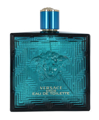 Versace Eros for Men 3.4 oz Eau de Toilette Spray 100 ml - Bold Fragrance with Mint, Green Apple, Geranium, Vanilla, and Oakmoss Notes