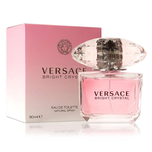 Versace Bright Crystal 3.0 oz / 90 ml Eau de Toilette Spray for Women - Versace 3.0 oz Eau de Toilette Spray