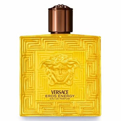 Versace Eros Energy Eau de Parfum for Men 3.4 oz - Bold Citrus & Cool Mint Freshness Regular Edition Perfume