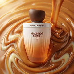 Arabiyat Sugar Dulce De Leche EDP 3.4fl.oz Unisex Gourmand Fragrance with Caramel Waffle Jasmine Notes & Creamy Heart
