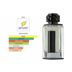 Afnan Lynked Freedom EDP Spray 3.4 oz for Men - Vibrant Confident Modern Fragrance with Grapefruit Bergamot  Notes