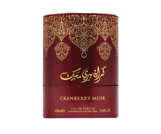 Arabiyat Prestige Cranberry Musk Eau de Parfum | Unisex Fragrance, 100 ml (3.4 fl oz) | Long lasting fragrance