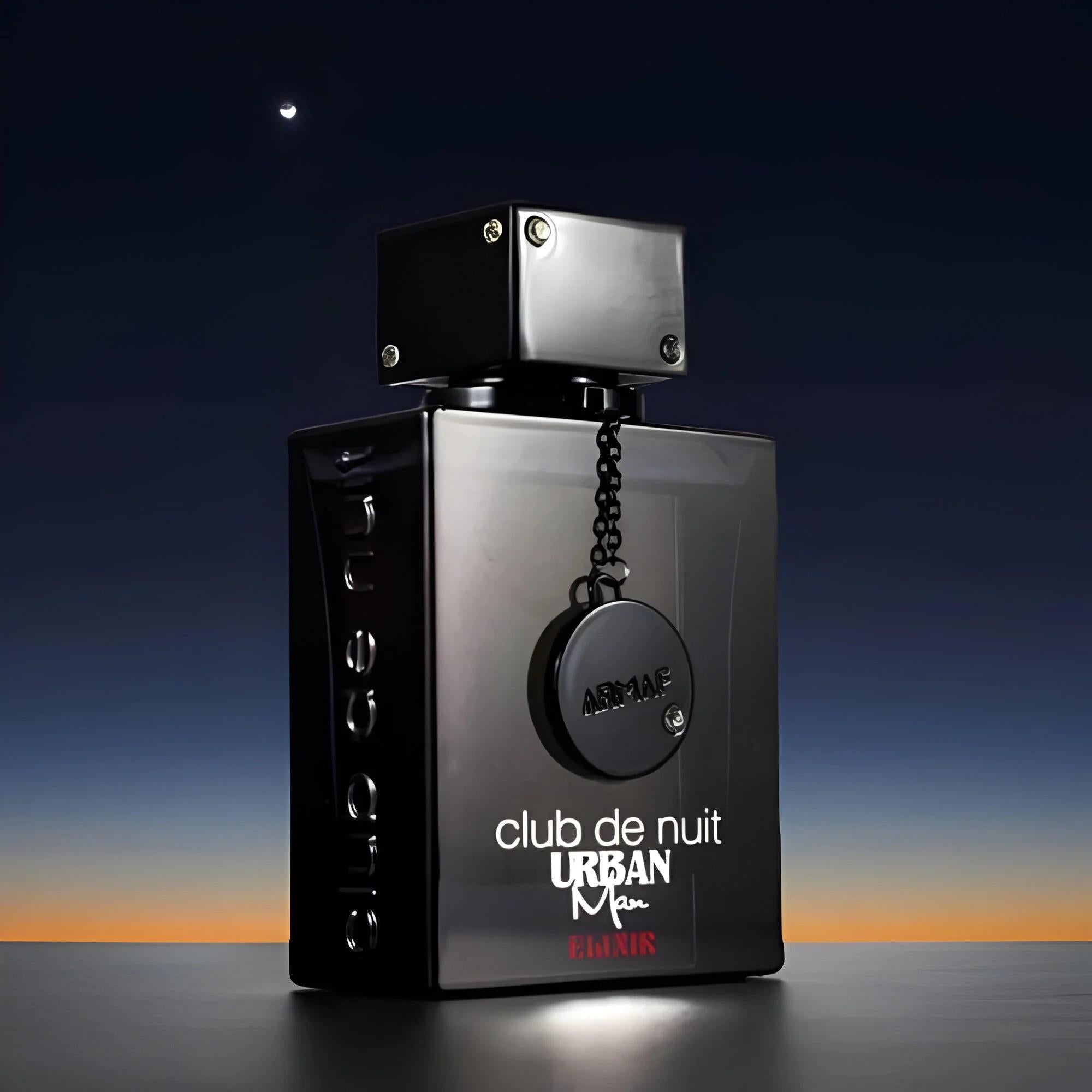 Armaf Club De Nuit Urban Man Elixir for Men Eau de Parfum Spray, 3.6 Ounce | Long Lasting | notes of Bergamot, Pink Pepper, Jasmine, Lavender, Amber