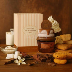 Lattafa Cookie Crave Give Me Gourmand Collection Eau de Parfum 75ml | Vanilla, Caramel & Creamy Notes | Sweet & Long-Lasting Fragrance for Unisex- 2.5oz Regular Edition