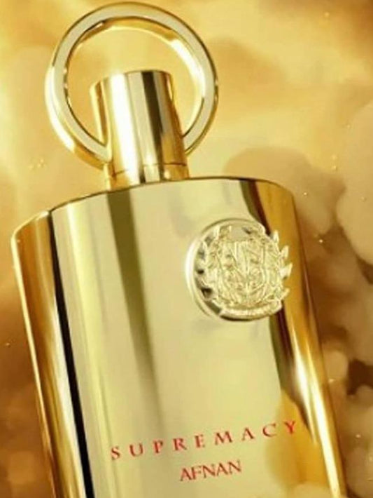 Afnan Supremacy Gold for Unisex Eau de Parfum Spray, 3.4 Ounce