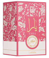 Lattafa Yara Candy for Women Eau de Parfum Spray 3.4 Ounce / 100 ml Long Lasting Fragrance Scent