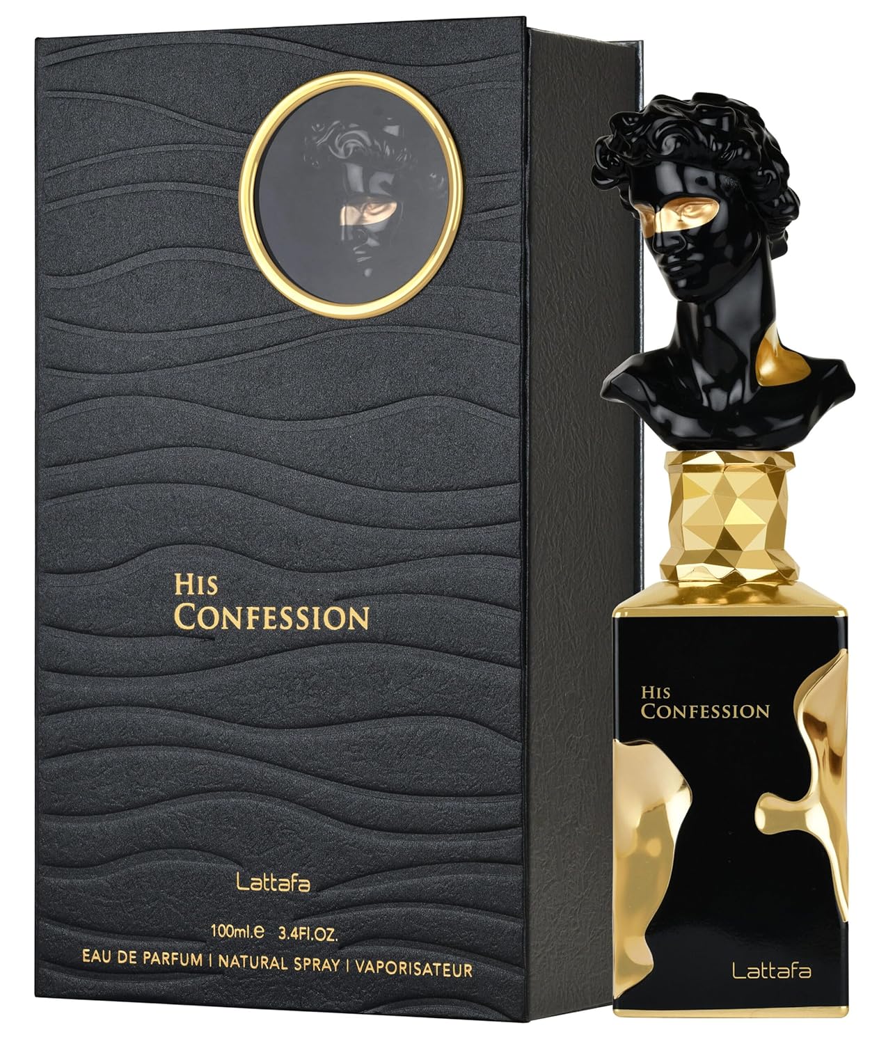 Lattafa Fragrance Trio: Asad, His Confession & Qaed Al Fursan - 3x100ml Eau de Parfum Set for Men