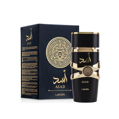 Lattafa Fragrance Trio: Asad, His Confession & Qaed Al Fursan - 3x100ml Eau de Parfum Set for Men