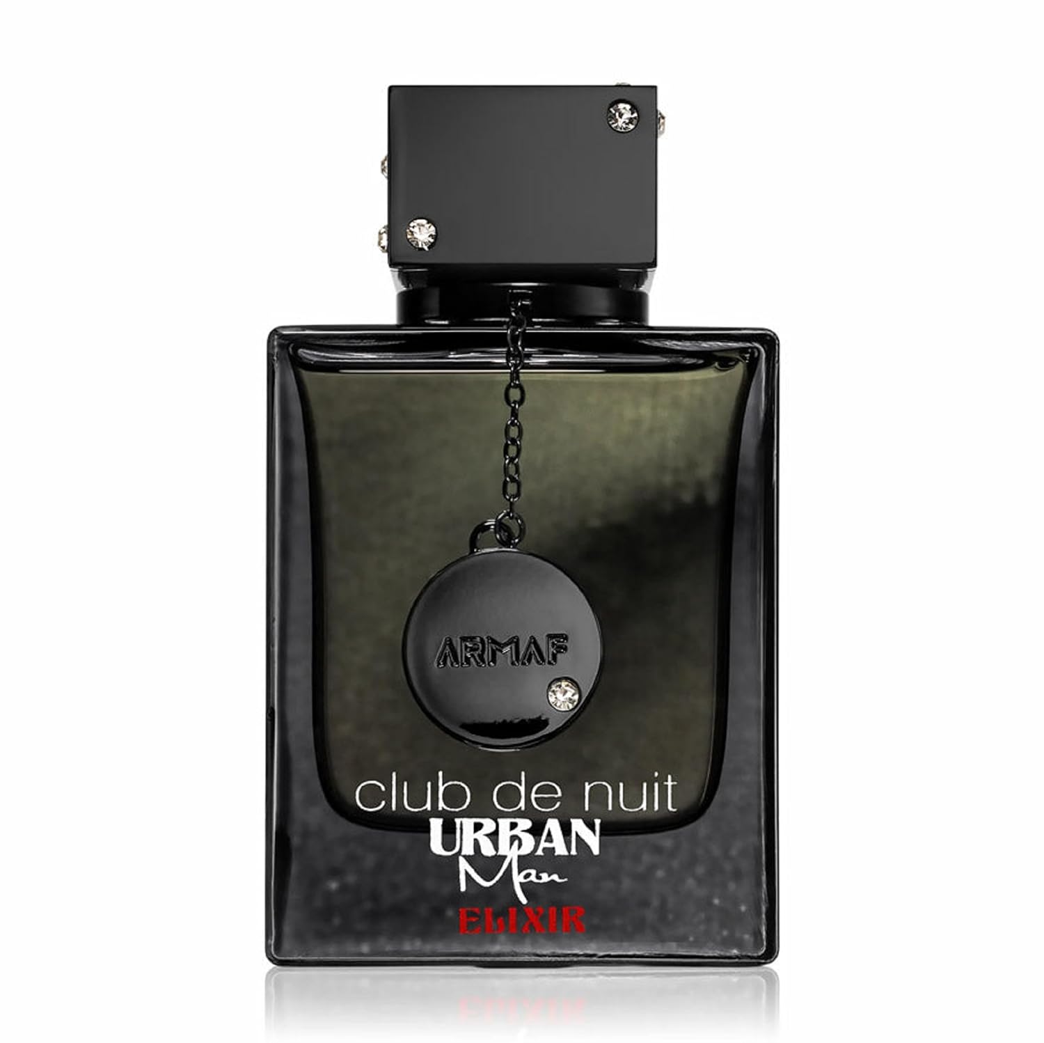 Armaf Club De Nuit Urban Man Elixir for Men Eau de Parfum Spray, 3.6 Ounce | Long Lasting | notes of Bergamot, Pink Pepper, Jasmine, Lavender, Amber