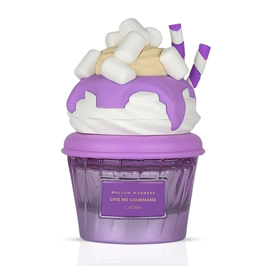 Lattafa Mallow Madness Eau de Parfum 75ml | Decadent Marshmallow & Creamy Sweet Notes | Unisex Long-Lasting Fragrance