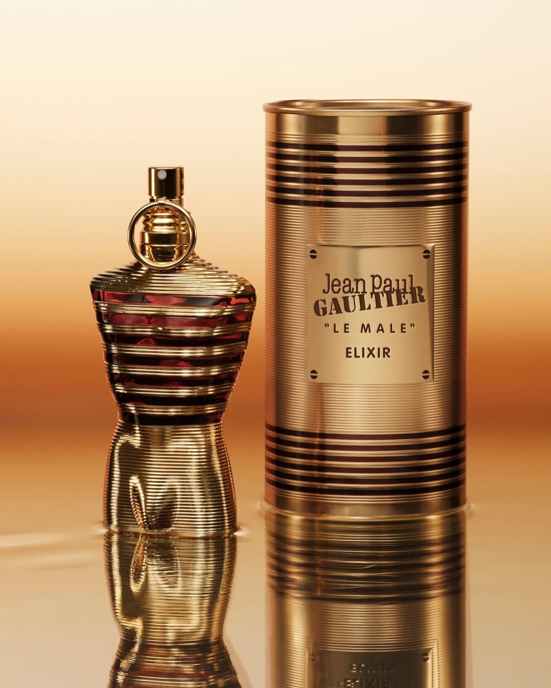 Jean Paul Gaultier Le Male Elixir 75ml Parfum Spray - Mint, Vanilla, Amber, Tonka Bean, Intense Scent Profile for Evening Wear and Special Occasions