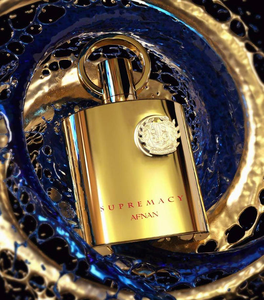 Afnan Supremacy Gold for Unisex Eau de Parfum Spray, 3.4 Ounce