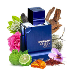 Al Haramain Amber Oud - Dubai Night Edition for Unisex - 2.53 oz Extrait De Parfum Spray | Long Lasting fragrance .
