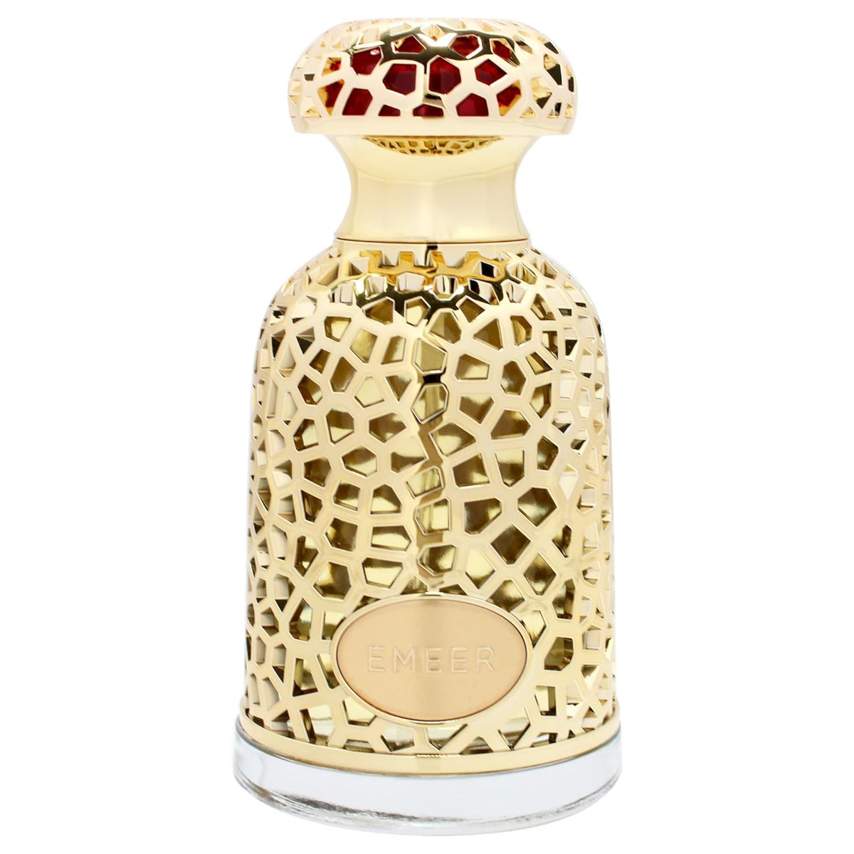 Lattafa Emeer Eau de Parfum Spray for Unisex, 3.4 Ounce / 100 Ml | Long Lasting Fragrance | Notes Bergamot, Lemon, Sandalwood, Patchouli, Cedarwood