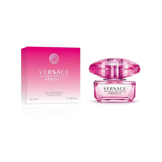 Versace Women's Fragrance Set - Bright Crystal, Crystal Noir & Bright Crystal Absolu - 3 Bottles, 1.7 oz Each - Eau de Toilette  Fresh Floral Collection