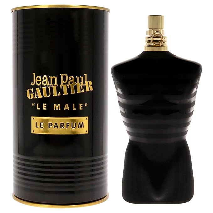 Jean Paul Gaultier Le Male Le Parfum for Men - 125ml Eau de Parfum Intense Spray with Lavender, Cardamom, and Vanilla - Long Lasting Fragrance | Men scent