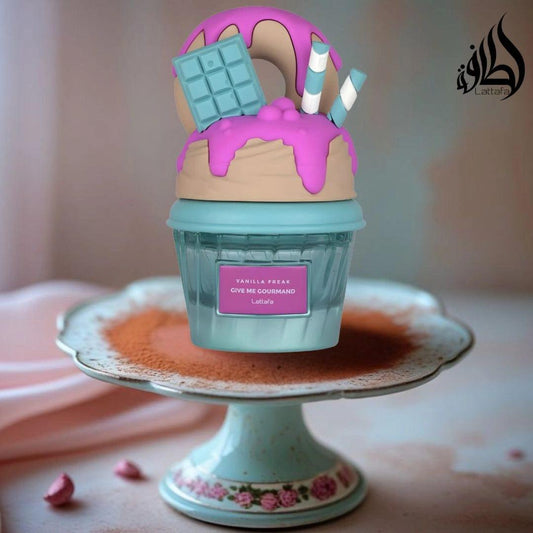 Lattafa Vanilla Freak Give Me Gourmand Collection Perfume 75ml |  Sweet, Warm & Long-Lasting Fragrance for Unisex