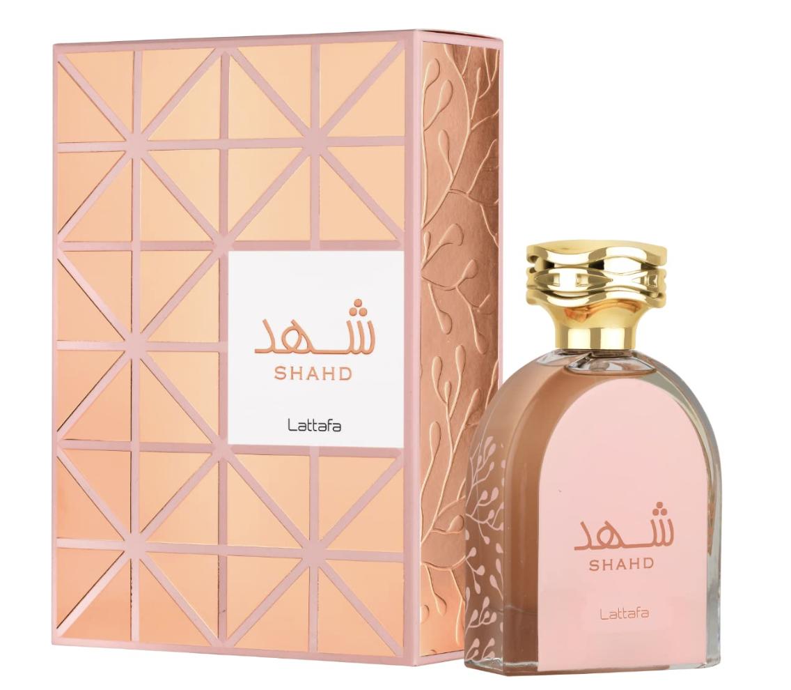 Lattafa Perfumes Shahd for Unisex Eau de Parfum Spray, 3.4 Ounce