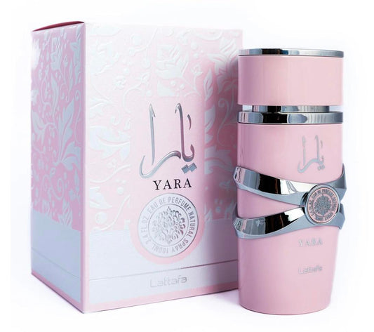 Lattafa Yara for Women Eau de Parfum Spray, 3.40 Ounce | Long Lasting | Notes  Vanilla , Jasmine , Musk . Fragrance Perfume Vanilla Scent Cologne