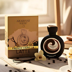 Arabiyat Sugar Matcha Latte & French Vanilla Latte Fragrance Combo Pack 3.4 fl oz 100ml Regular Edition