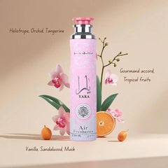 Yara Air Freshener 300ML (10.1 OZ) by Lattafa | A Refreshing Floral Air Freshener With A Sweet, Musky, Lasting Finish