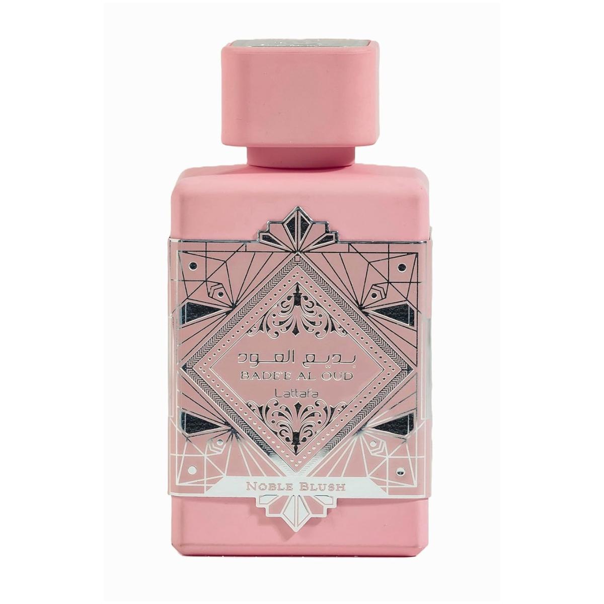 Lattafa Her Confession & Bade'e Al Oud Noble Blush Eau de Parfum Spray - 3.4 oz - Unisex Fragrance Bundle for Men and Women