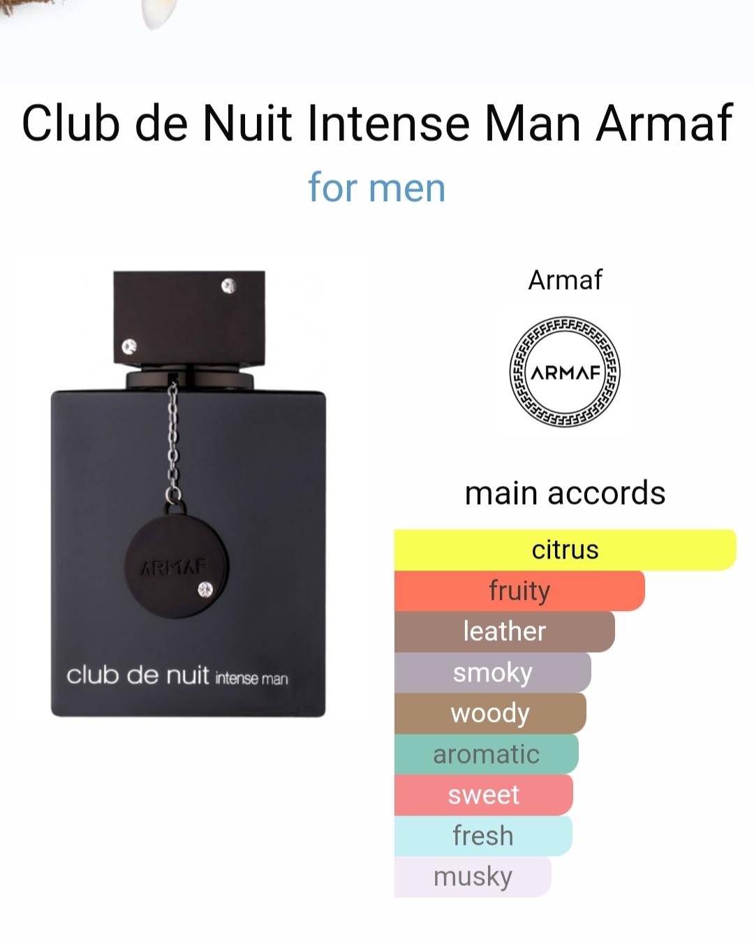 ARMAF club de nuit intense Man EDT Men , Black , 3.6 Fl Oz | With Notes of Lemon, Pineapple, Vanilla | Men's First choice|  Fragrance Perfume Scent