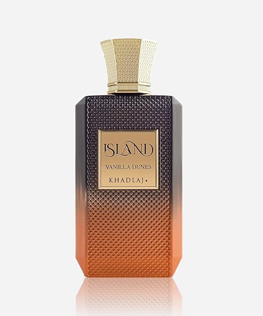 Khadlaj Island Vanilla Dunes Extrait De Parfum Spray 3.4 oz (100 ml) | Long Lasting Unisex Fragrance
